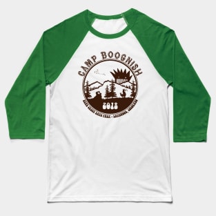 CAMP BOOGNISH (Vintage Brown) Baseball T-Shirt